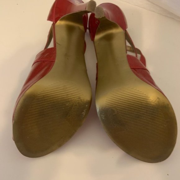 Carlos Santana Red Believe 2 Stiletto - Picture 2 of 6